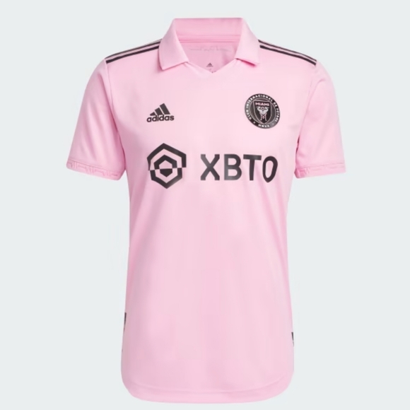Men's Inter Miami CF Lionel Messi Adidas Pink La Noche Official Jersey - Picture 3 of 6
